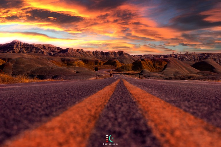 Badlands National Park - Watermark