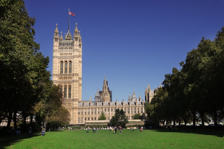 london parliament building